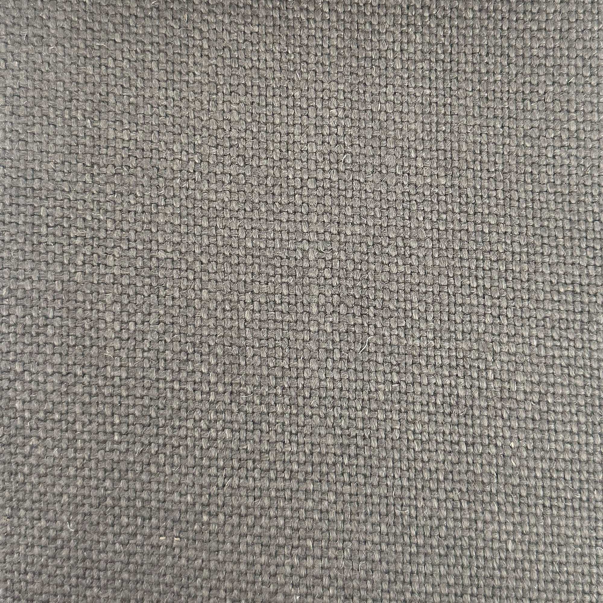 Alexa fabric in color Gray showcasing fabric solid 100% linen upholstery fabric.