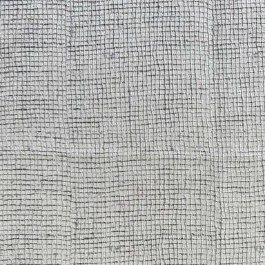 Alza fabric in color Silver showcasing fabric textured faux silk drapery & curtain fabric.