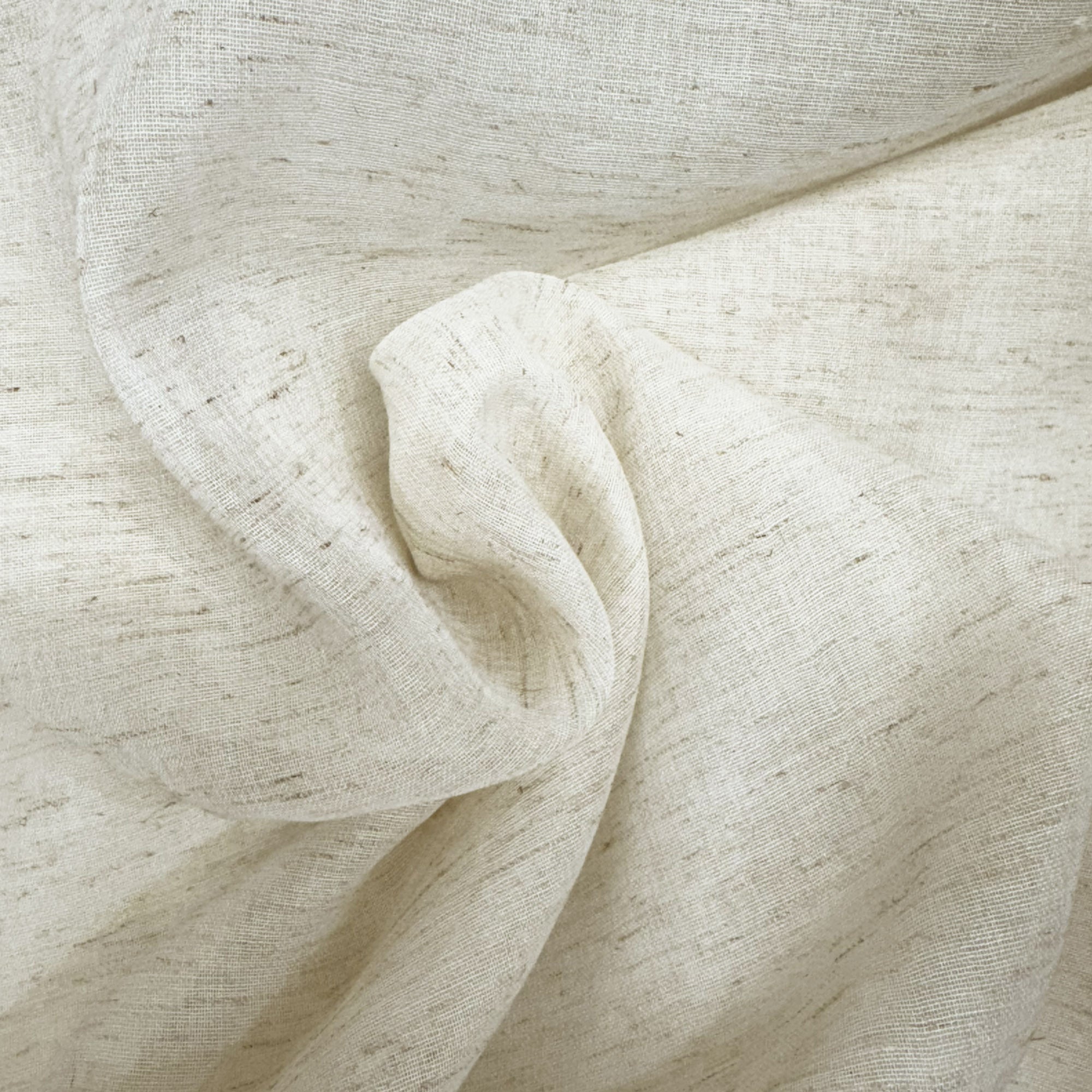 Natural lightweight and airy sheer fabric, perfect for airy curtains or layered window treatments