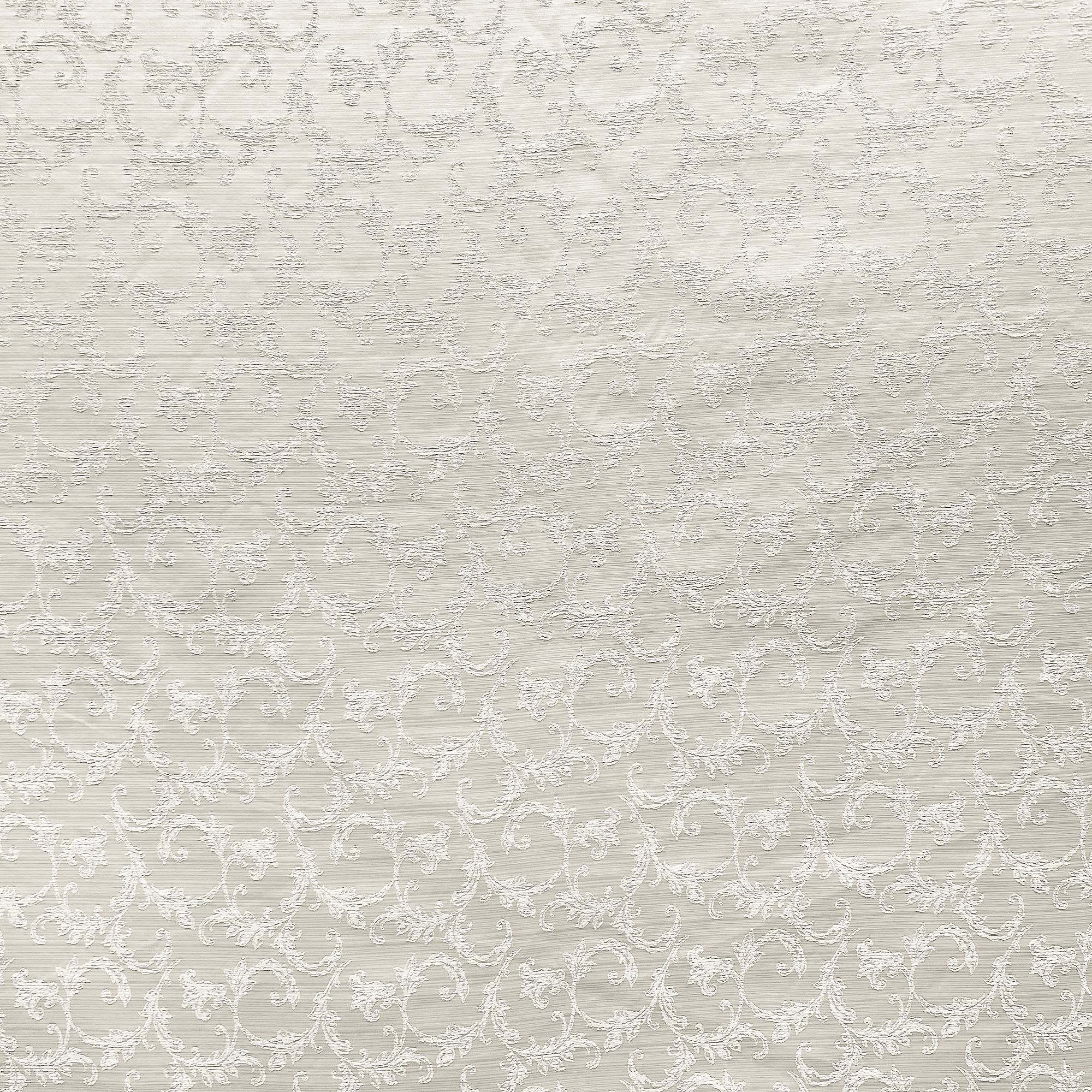 Arbella fabric in color Ivory showcasing fabric traditional small scale floral pattern drapery & curtain fabric & table linen fabric.