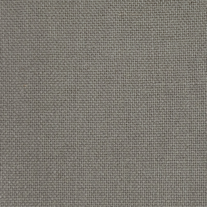 Bianche fabric in color Gray showcasing fabric solid 100% linen upholstery fabric & drapery & curtain fabric.