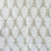 Broadway fabric in color White showcasing fabric metallic damask sheer drapery & curtain fabric.