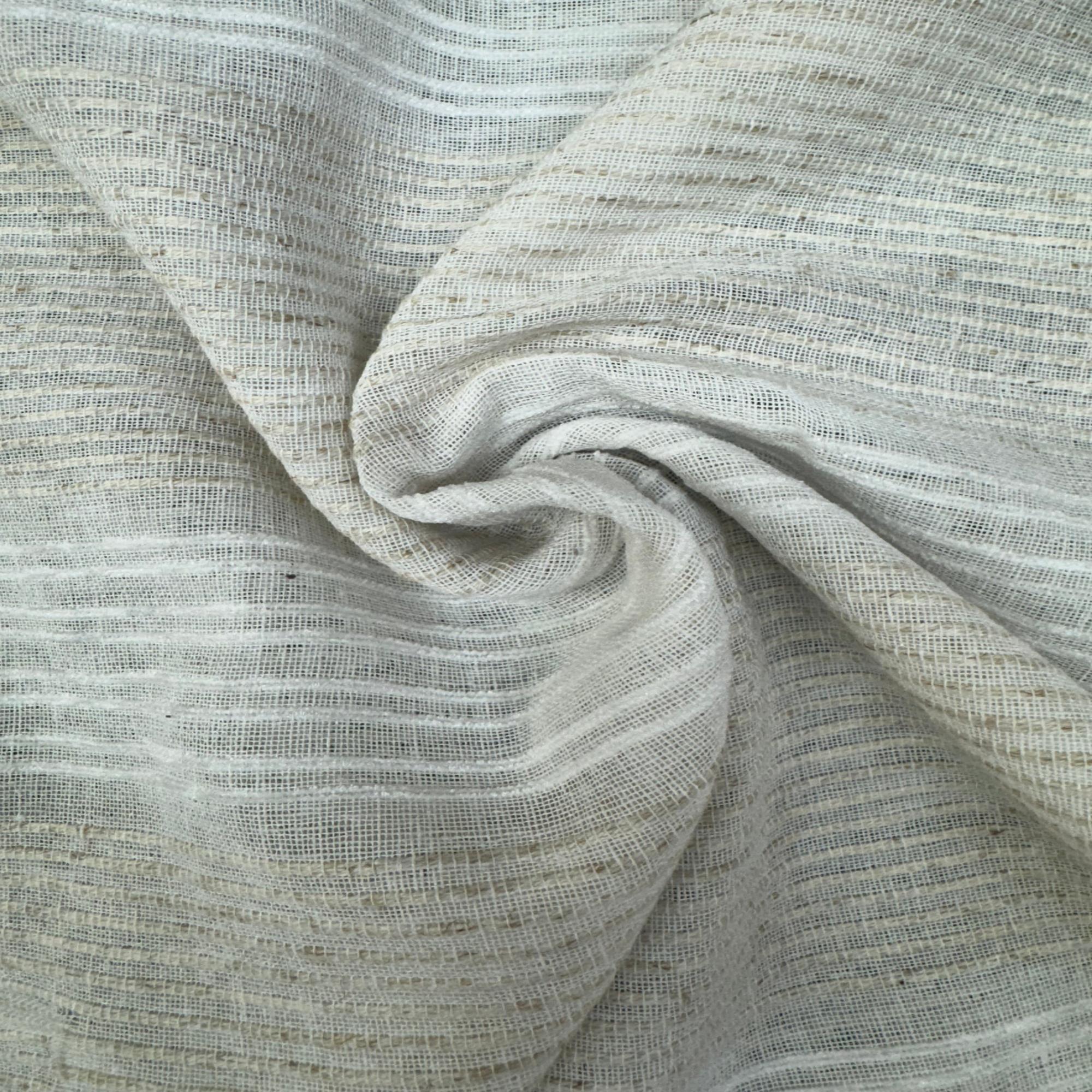 Budah Fabric | Striped Sheer Fabric | Drapery & Curtain Fabric