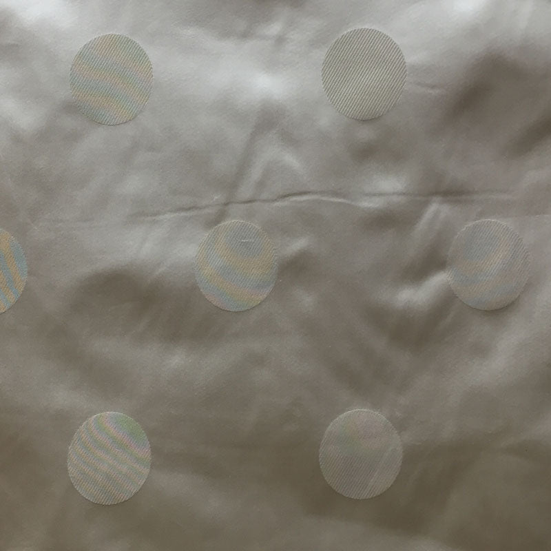 Contempo Fabric | Two-Toned Dotted Silk Fabric | Drapery & Curtain Fabric