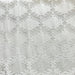Diamond fabric in color White showcasing fabric embossed floral diamond shape upholstery fabric & drapery & curtain fabric.