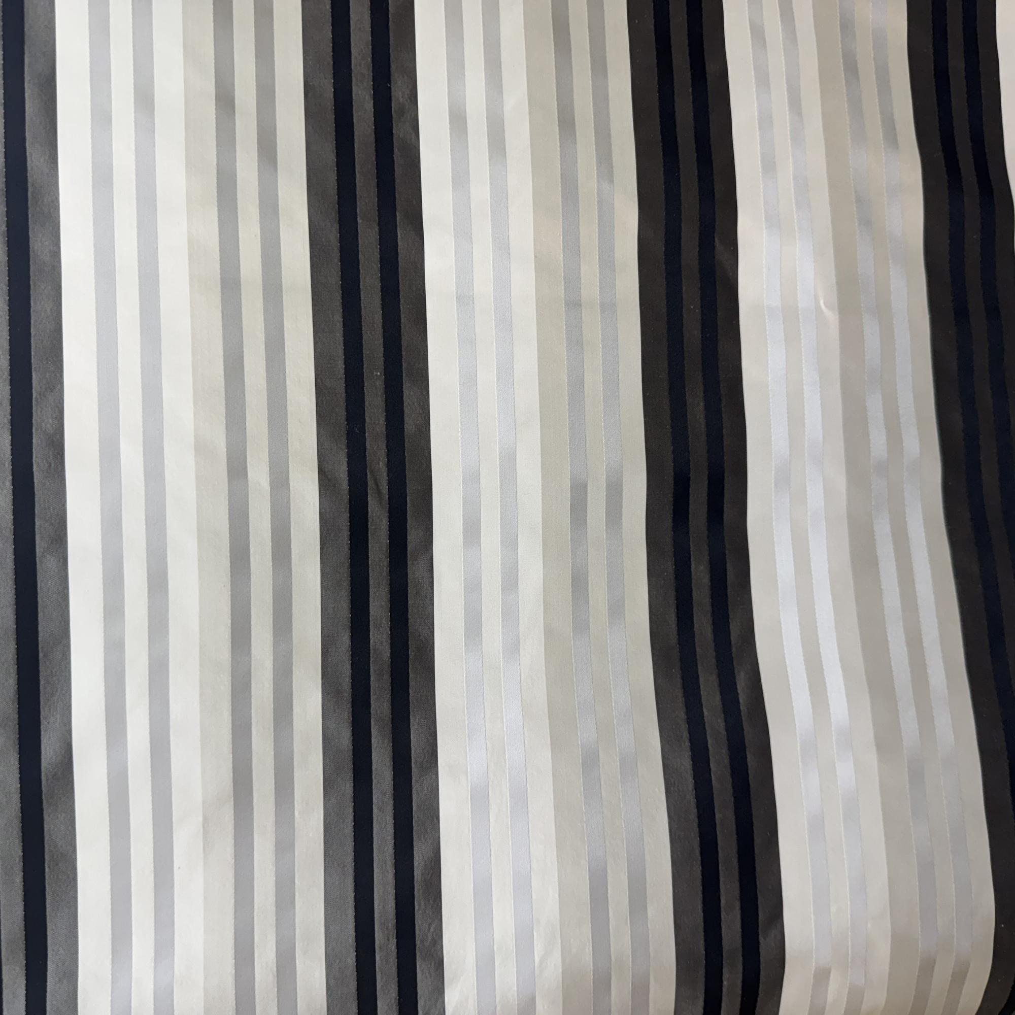 Discreet Fabric | Multi-Colored Stripe Silk Fabric | Drapery & Curtain Fabric