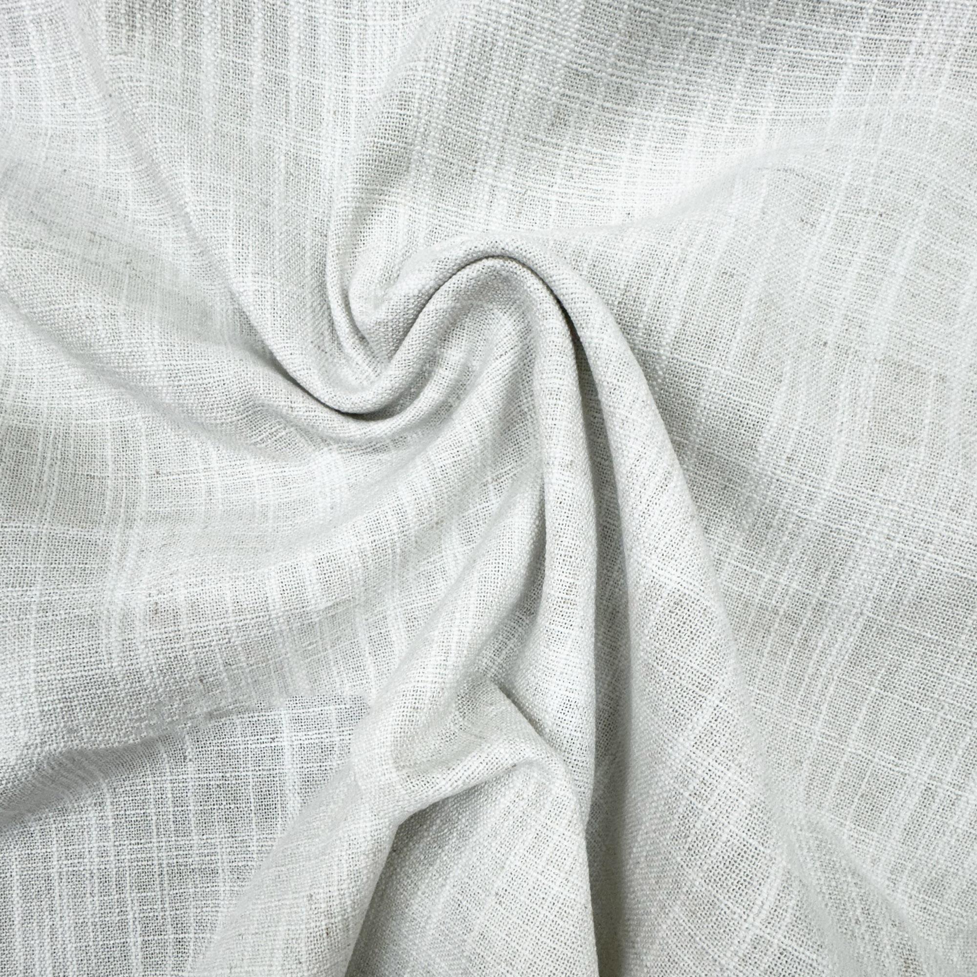 Linen lightweight sheer fabric with a refined texture, ideal for curtains and drapery. High-quality and stylish for any space.