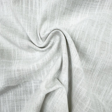 Linen lightweight sheer fabric with a refined texture, ideal for curtains and drapery. High-quality and stylish for any space.