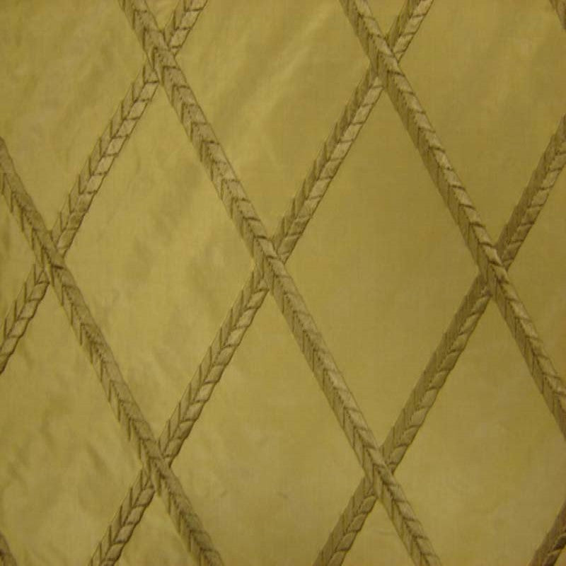 Fina Fabric | Diamond Embroidered Silk Fabric | Drapery & Curtain Fabric