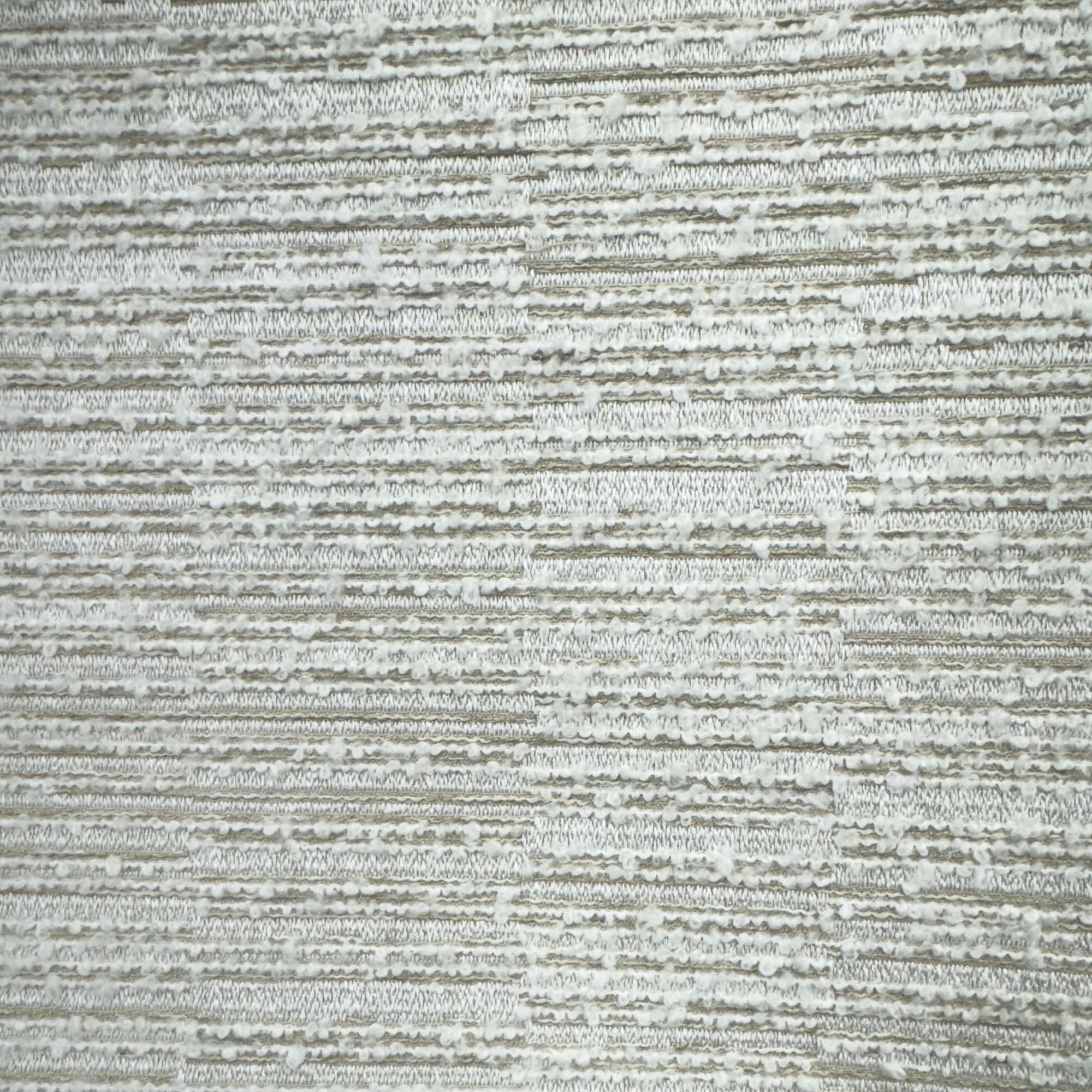 Kamara fabric in color Ivory showcasing fabric striped boucle textured fabric upholstery fabric.