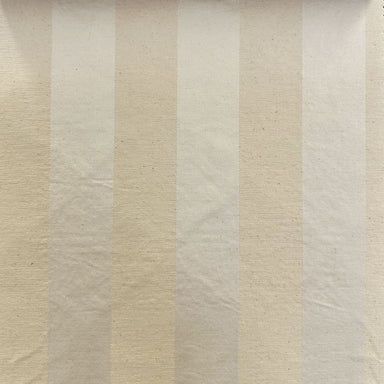 Libby fabric in color Natural/Washed showcasing fabric embossed striped jacquard upholstery fabric & drapery & curtain fabric.
