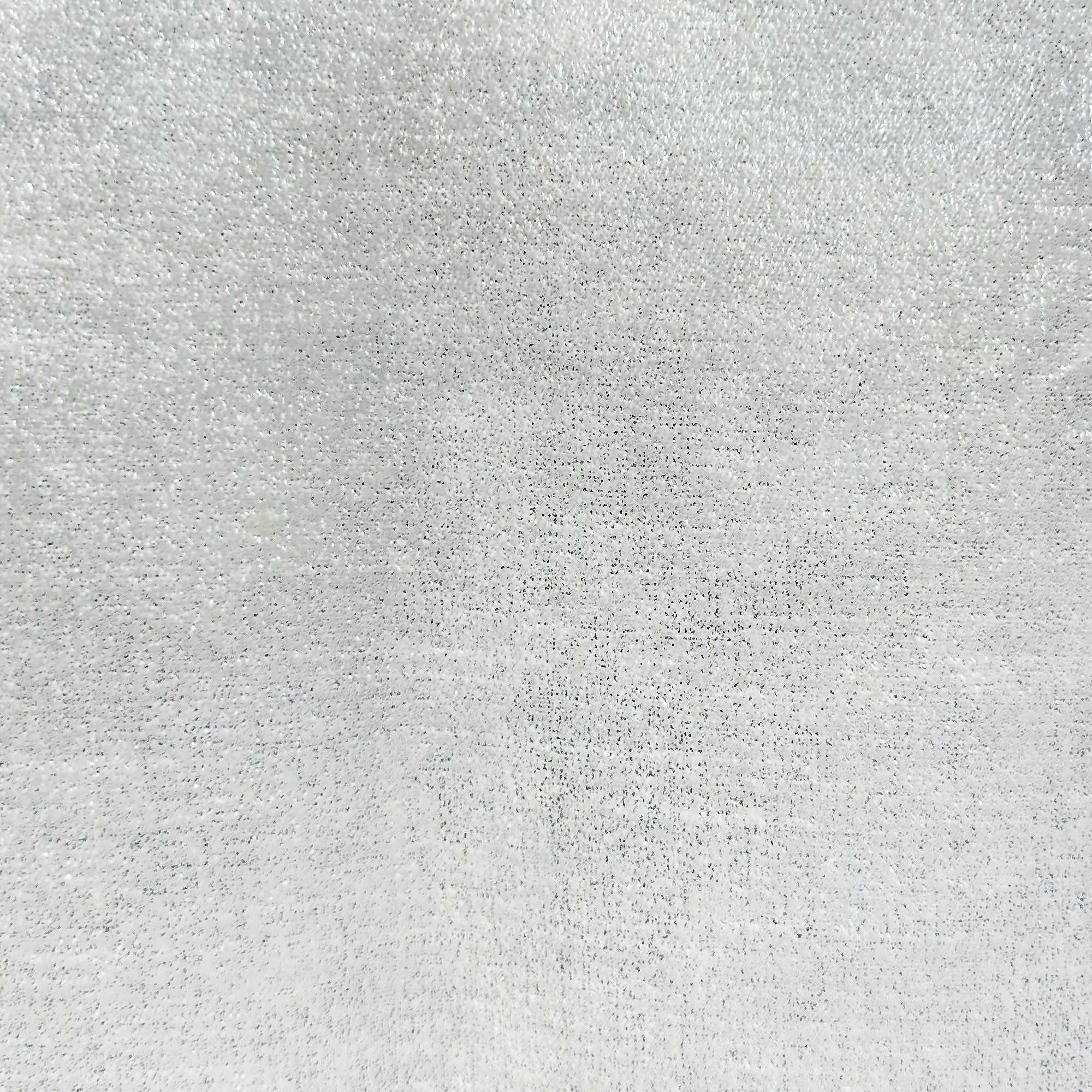 Margo fabric in color Silver showcasing fabric metallic cut velvet upholstery fabric & drapery & curtain fabric.