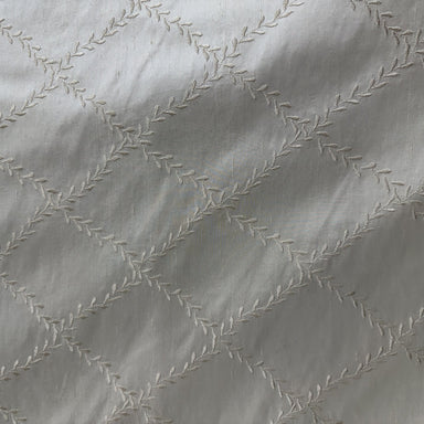 Marilyn Fabric | Diamond Embroidered Floral Silk Fabric | Drapery & Curtain Fabric