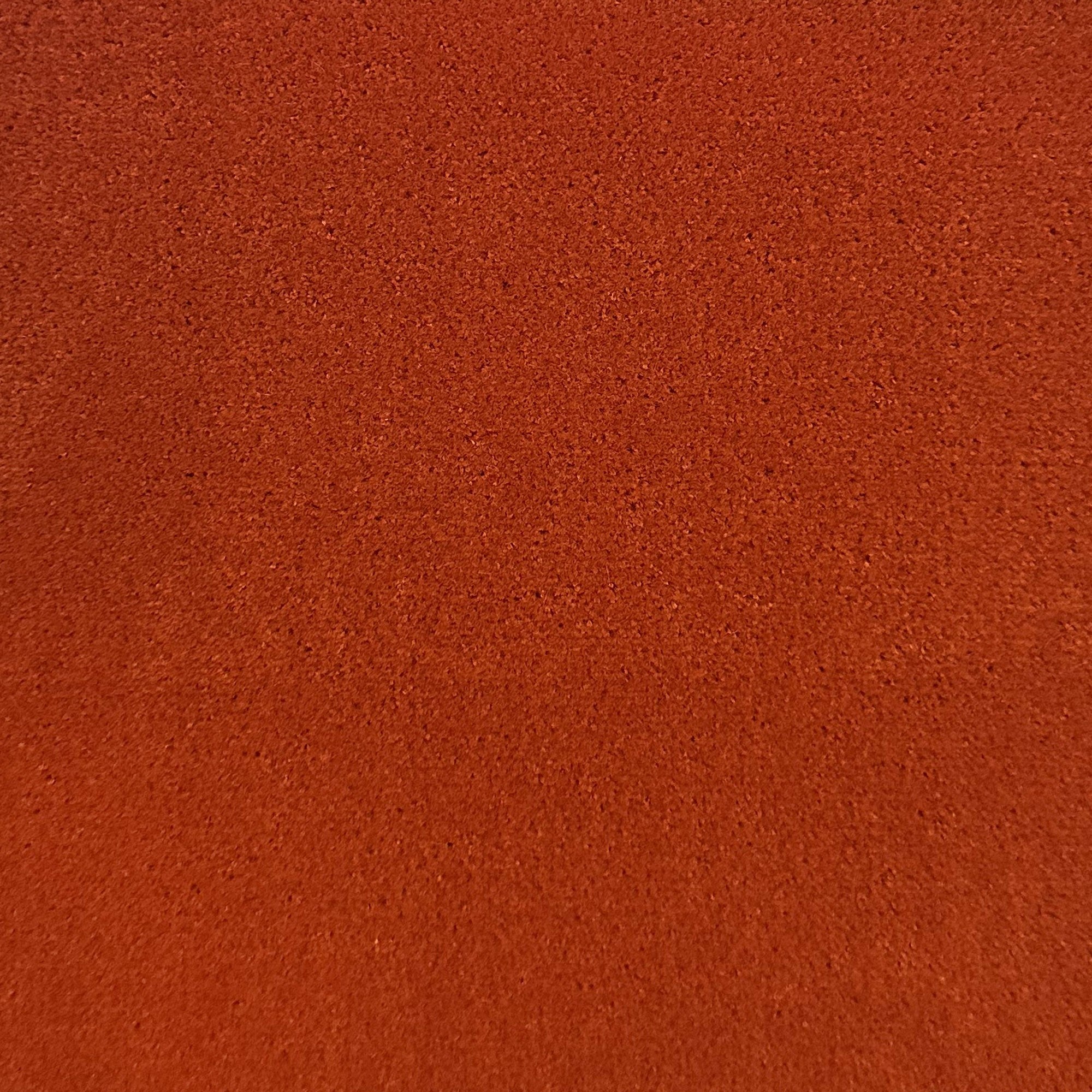 Mohair fabric in color Rust showcasing fabric solid faux mohair upholstery fabric.