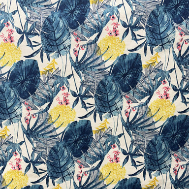 Capistrano fabric in color Multi showcasing fabric outdoor floral fabric upholstery fabric.