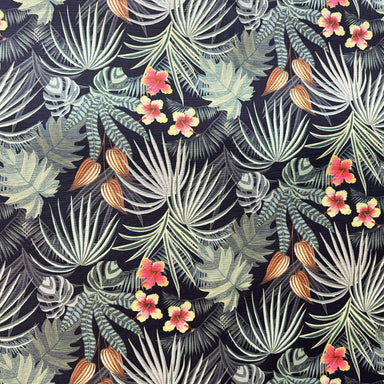 Dominica fabric in color Multi showcasing fabric outdoor floral fabric upholstery fabric.