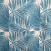 Mykonos fabric in color Azure showcasing fabric outdoor floral fabric upholstery fabric.