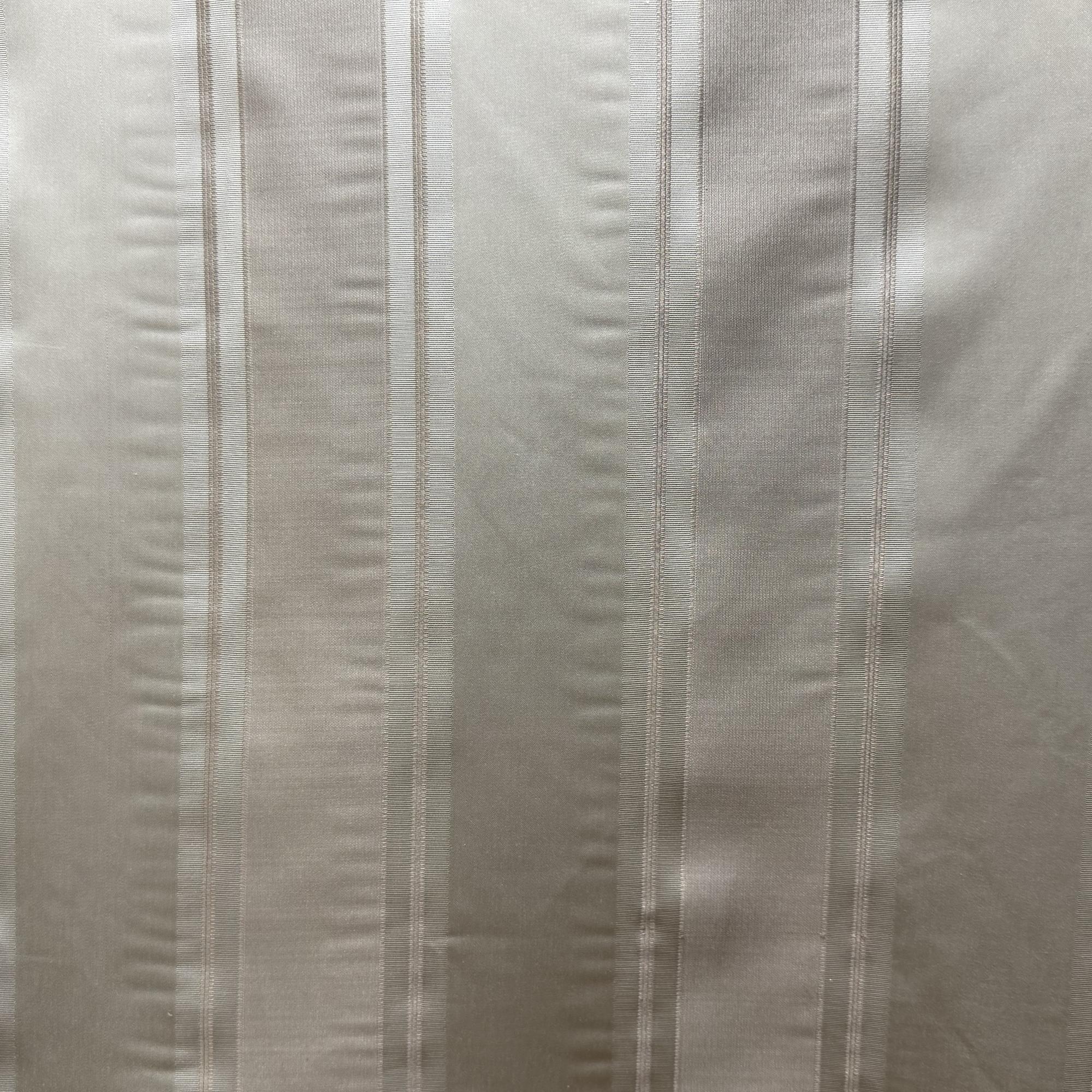 Paladio Fabric | Two-Toned Stripe Silk Fabric | Drapery & Curtain Fabric