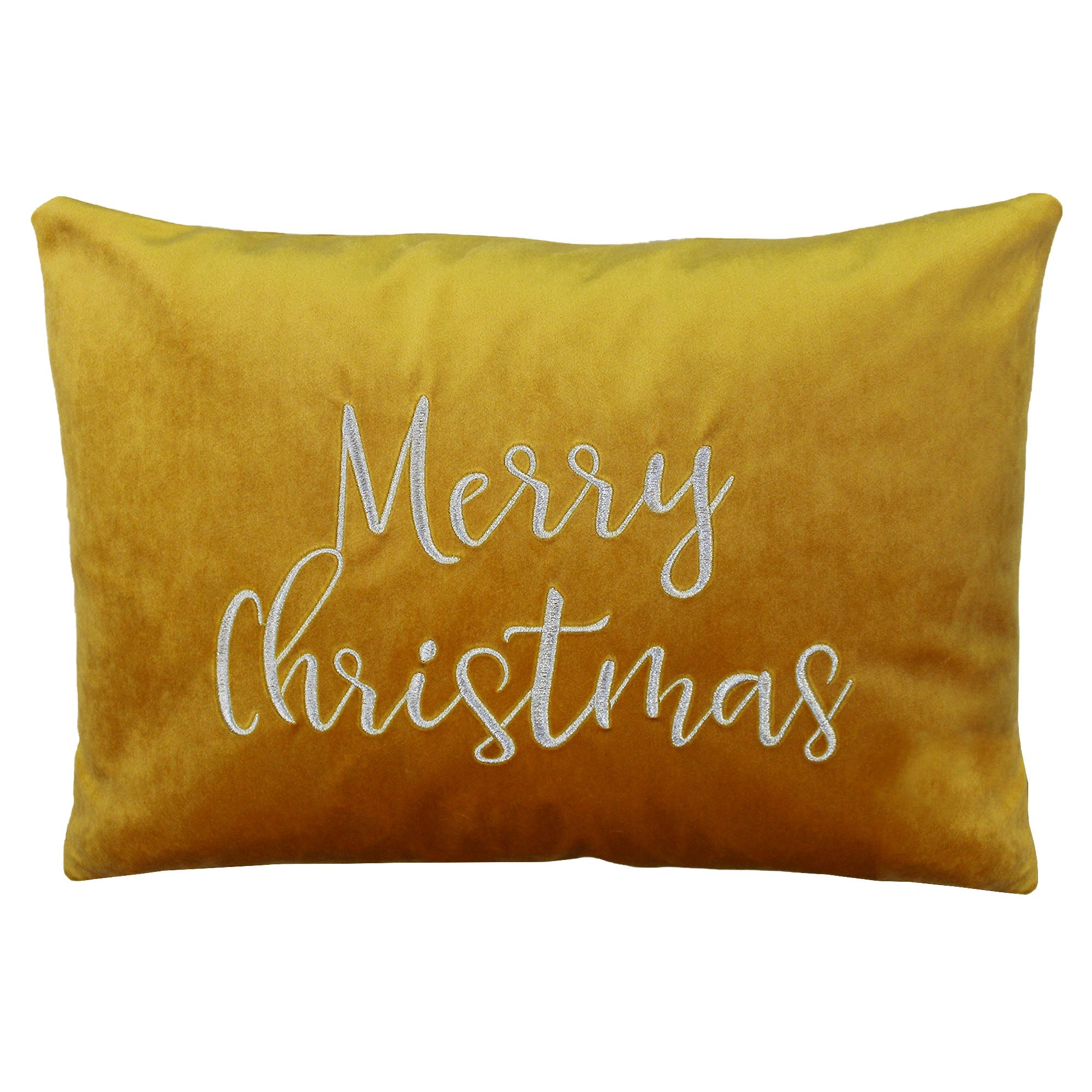 "Merry Christmas" Embroidery Pillows | Size 14X20