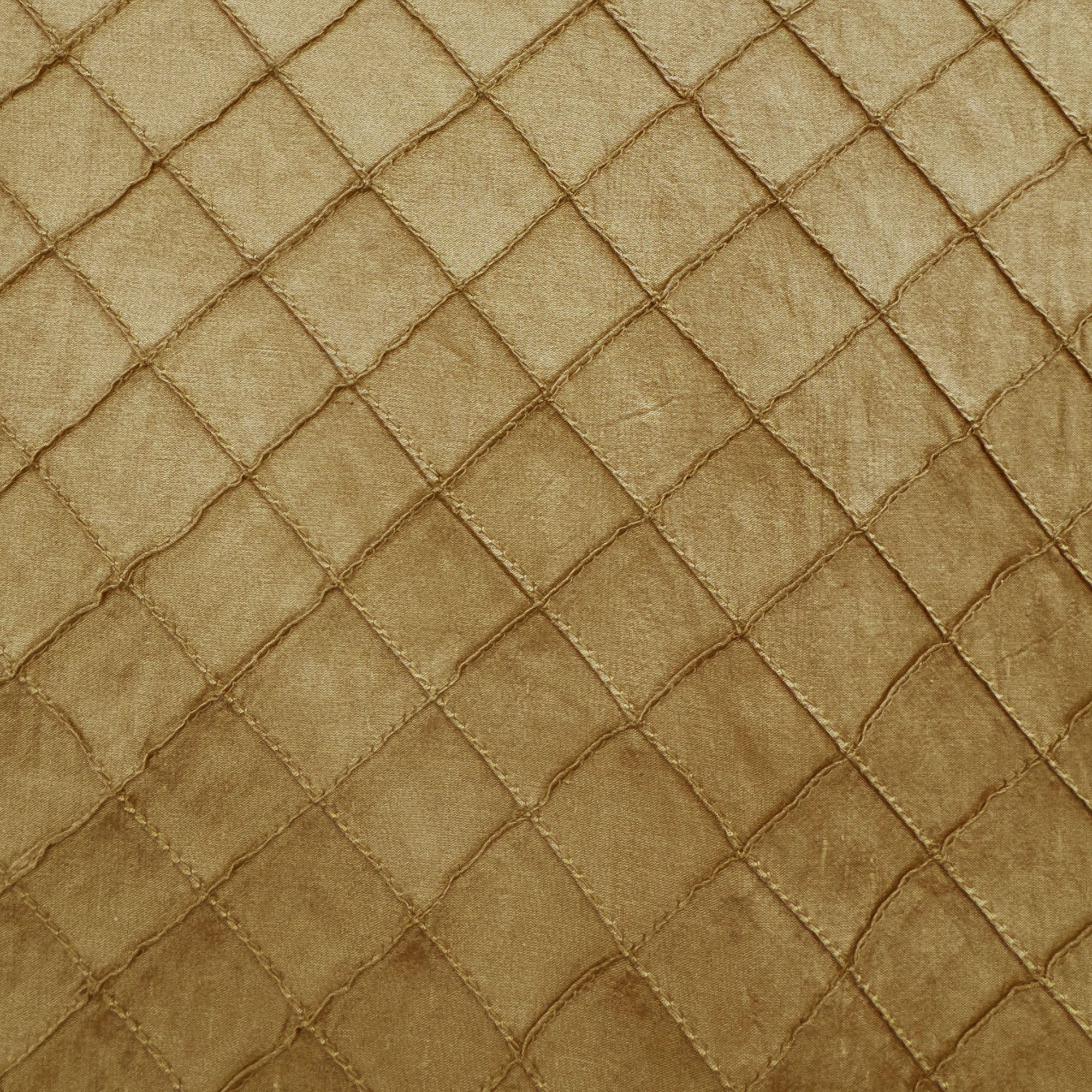 Raja Fabric | Solid Small Diamond Geometric Silk Fabric | Drapery & Curtain Fabric