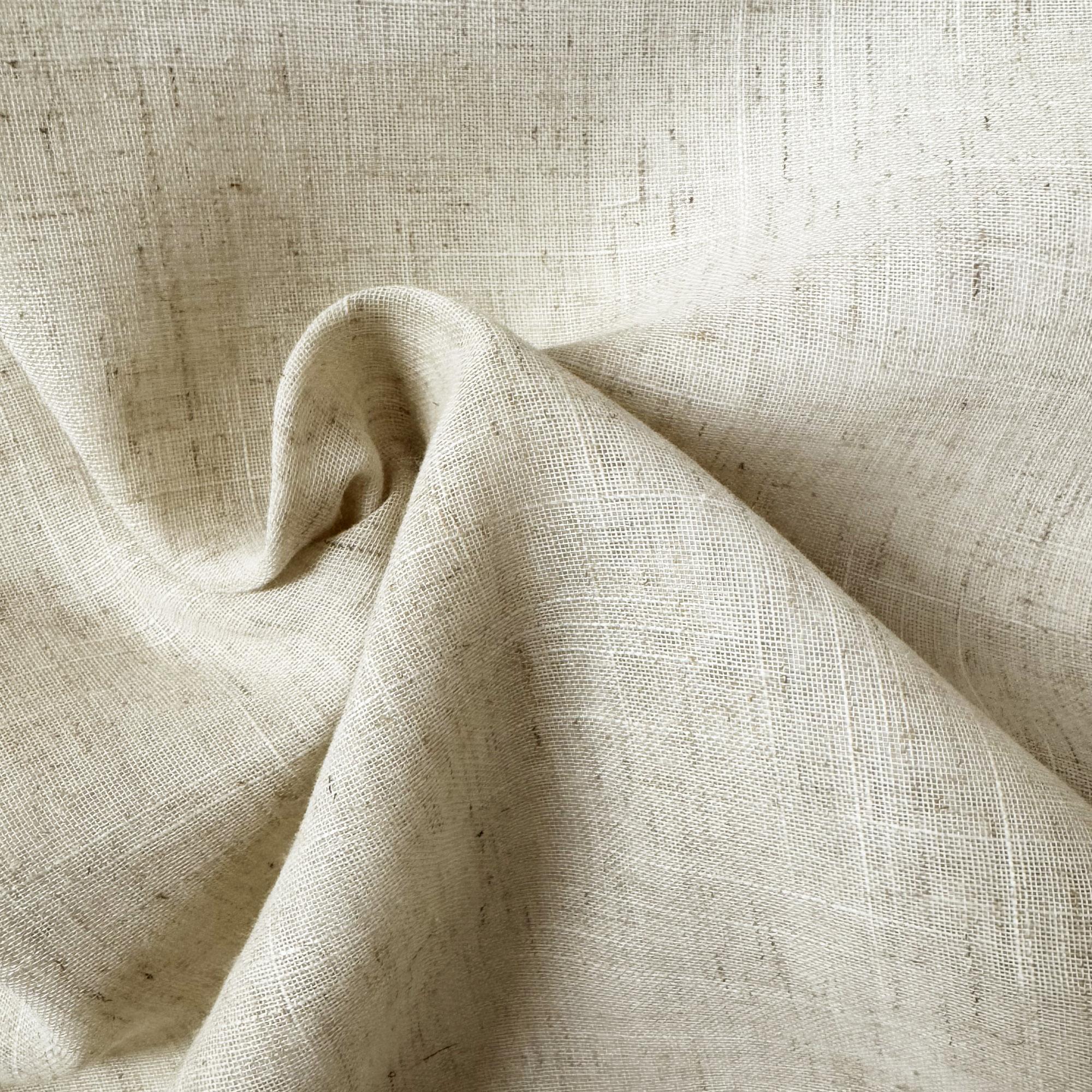 Ryder fabric in color Natural showcasing fabric solid sheer fabric drapery & curtain fabric.