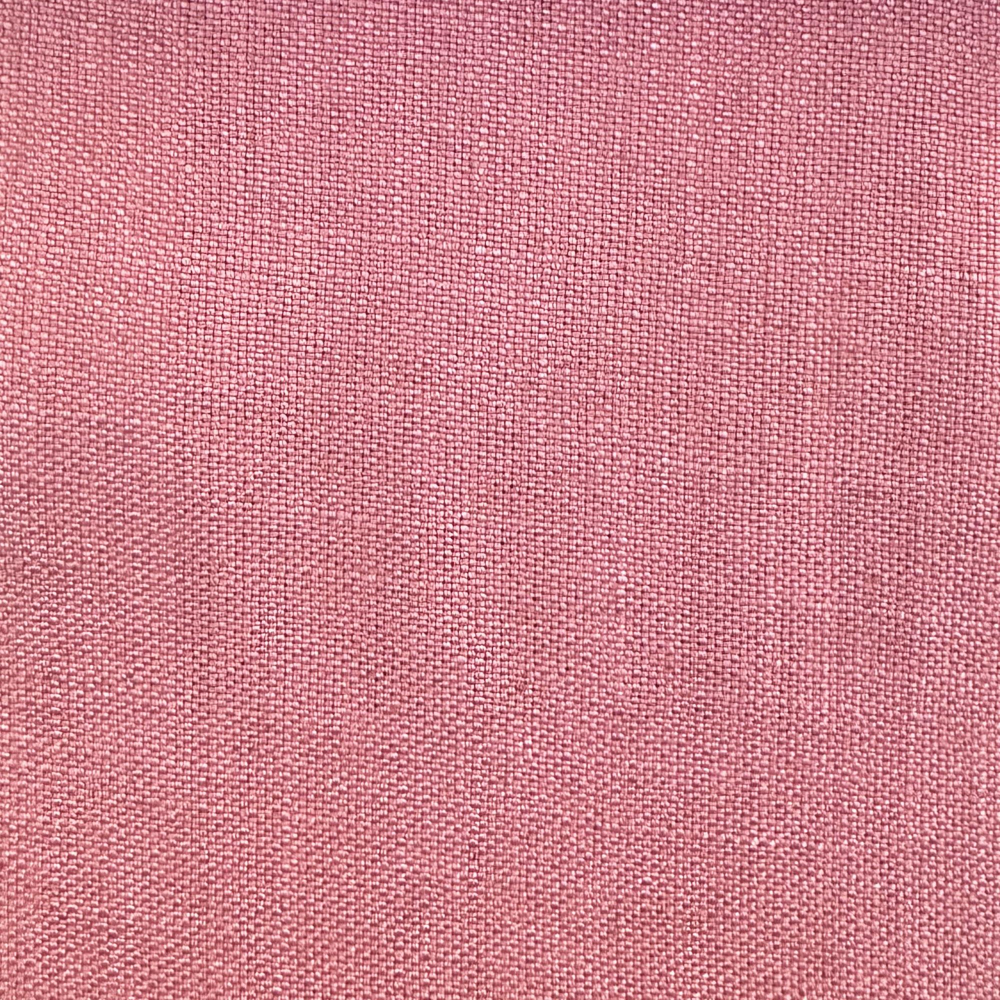 Saint fabric in color Pink showcasing fabric solid linen blend drapery & curtain fabric.