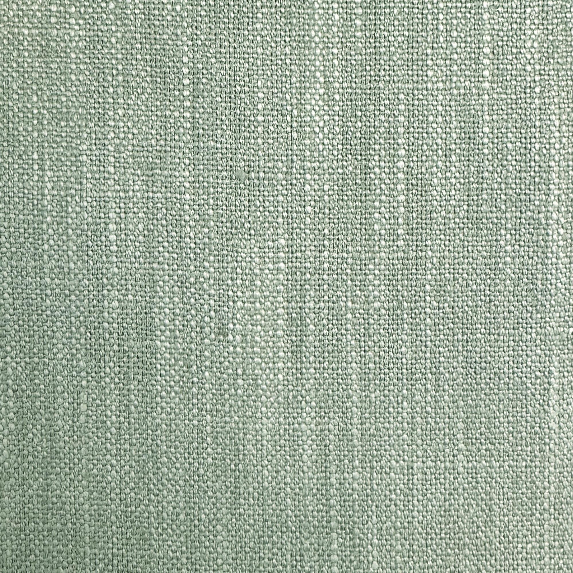 Saint fabric in color Sage showcasing fabric solid linen blend drapery & curtain fabric.