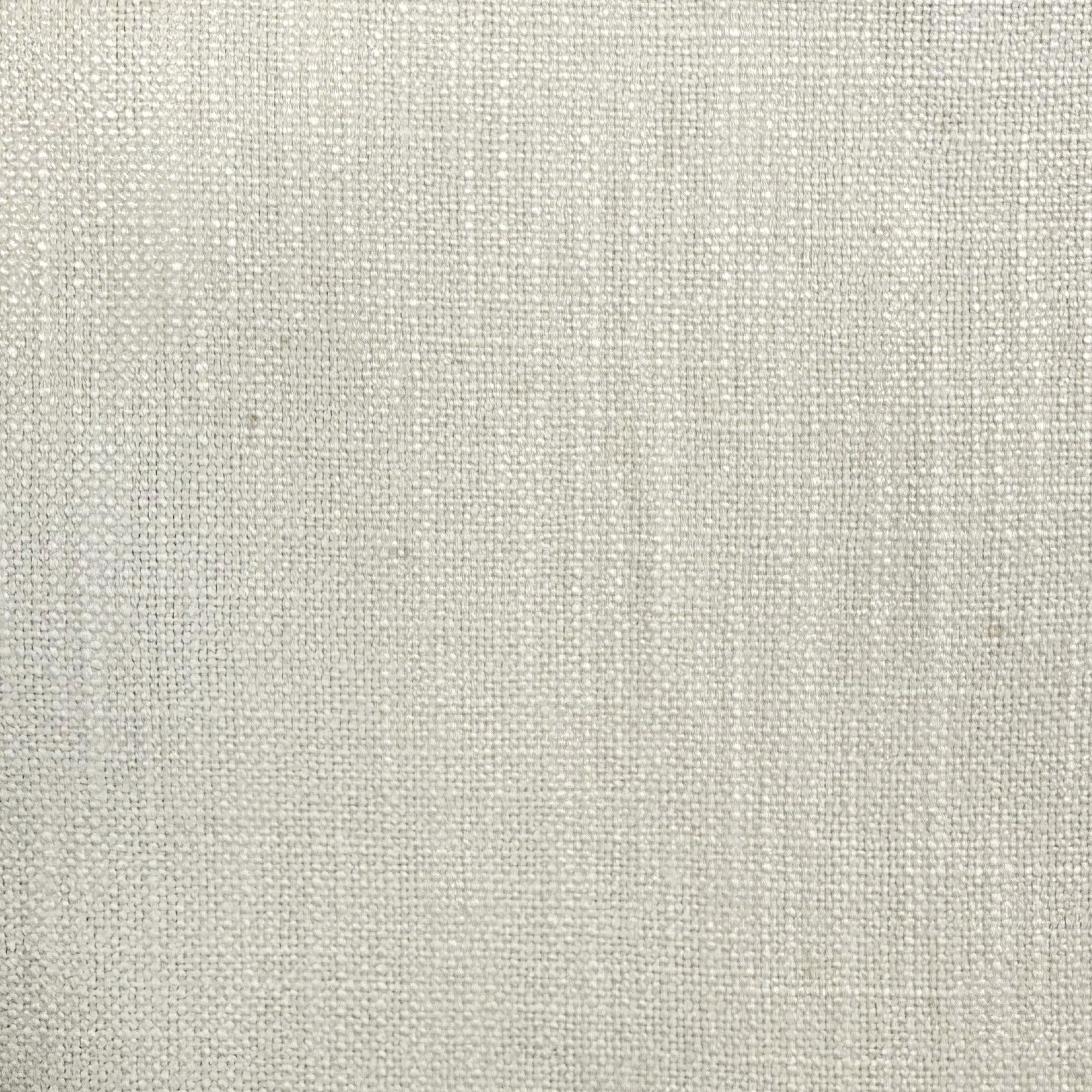 Saint fabric in color White showcasing fabric solid linen blend drapery & curtain fabric.