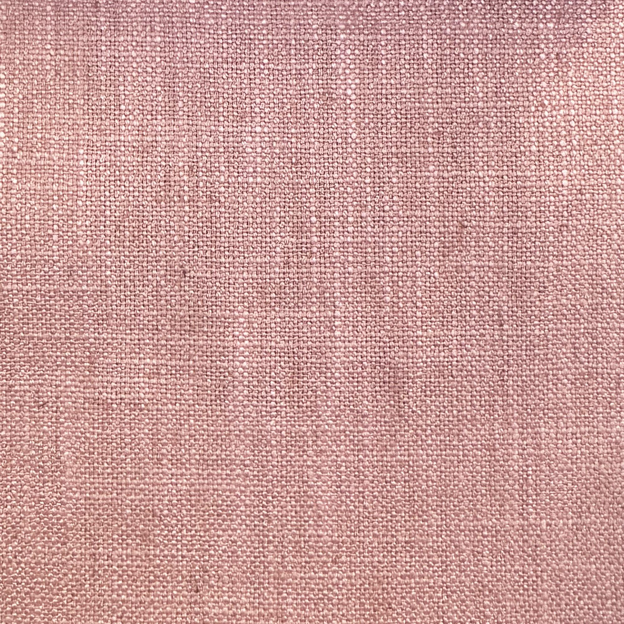 Saint fabric in color Carnation showcasing fabric solid linen blend drapery & curtain fabric.