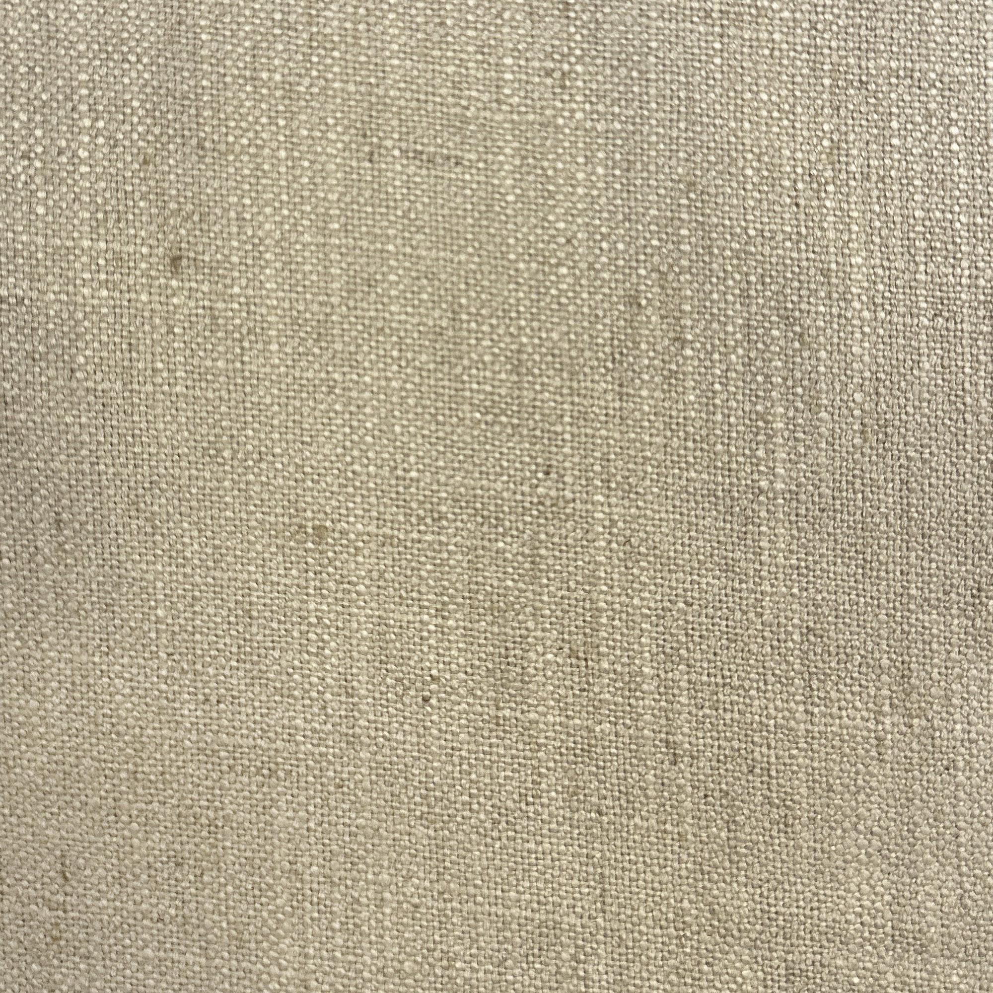 Saint fabric in color Linen showcasing fabric solid linen blend drapery & curtain fabric.