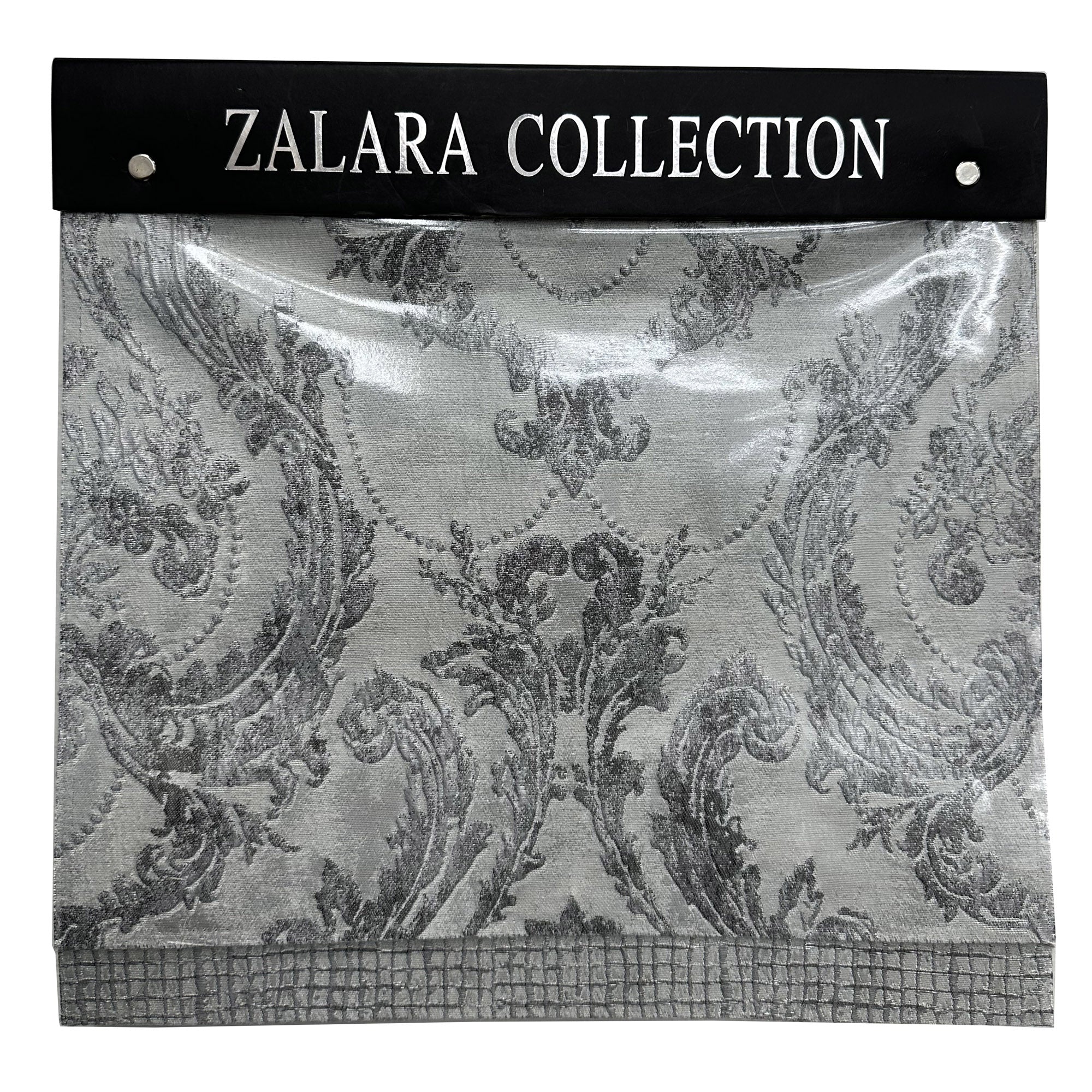 Zalara Collection | Textured Damask Faux Silk | Sample Book