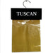 A sample of Tuscan solid shiny velvet fabric hanging from a hook, with a beige color tone.