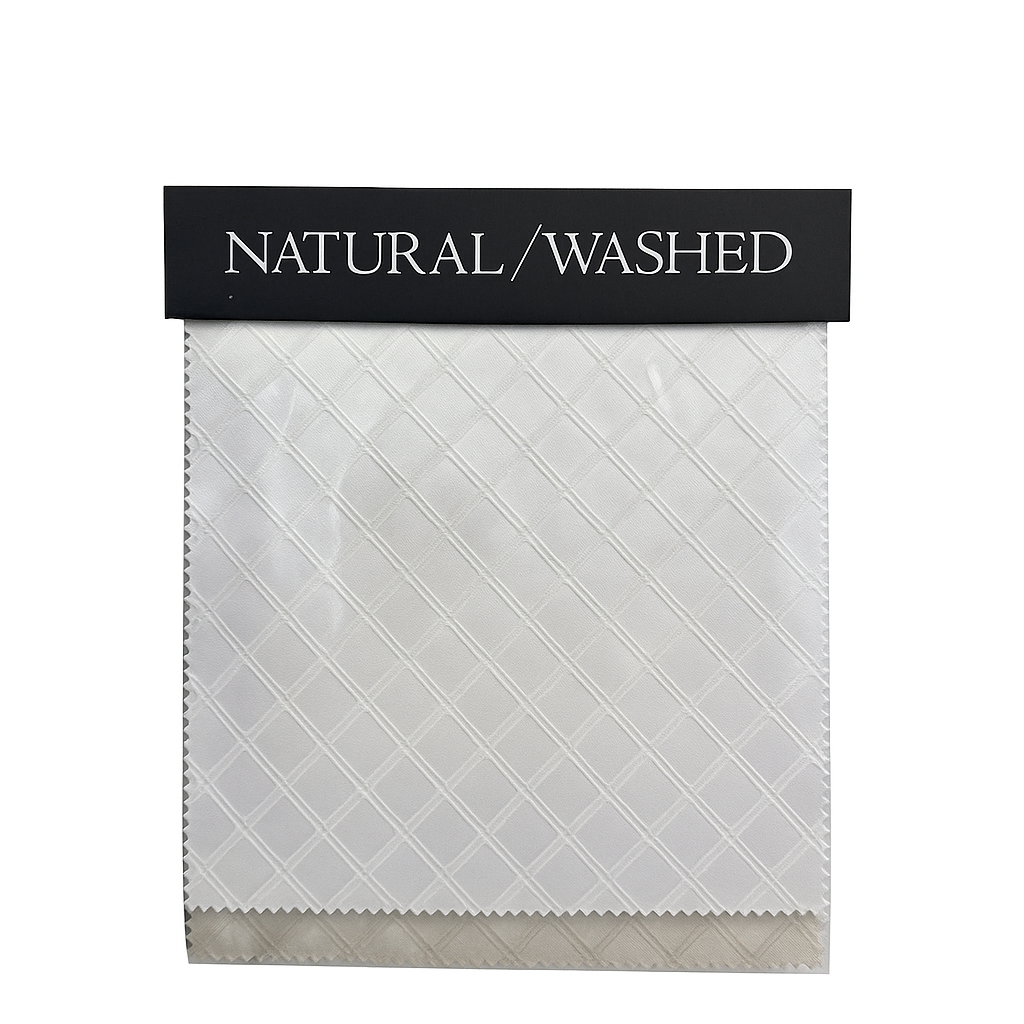 Natural Washed Collection | Embossed Jacquard Patterns | Sample Book