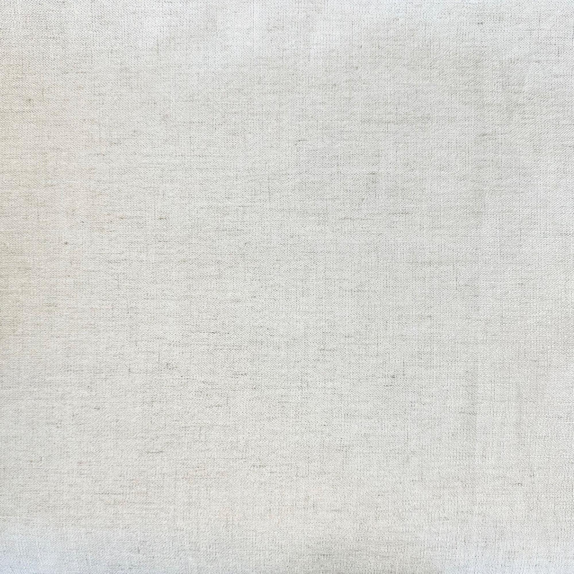 Shanna fabric in color Silver showcasing fabric solid linen look metallic fabric drapery & curtain fabric.