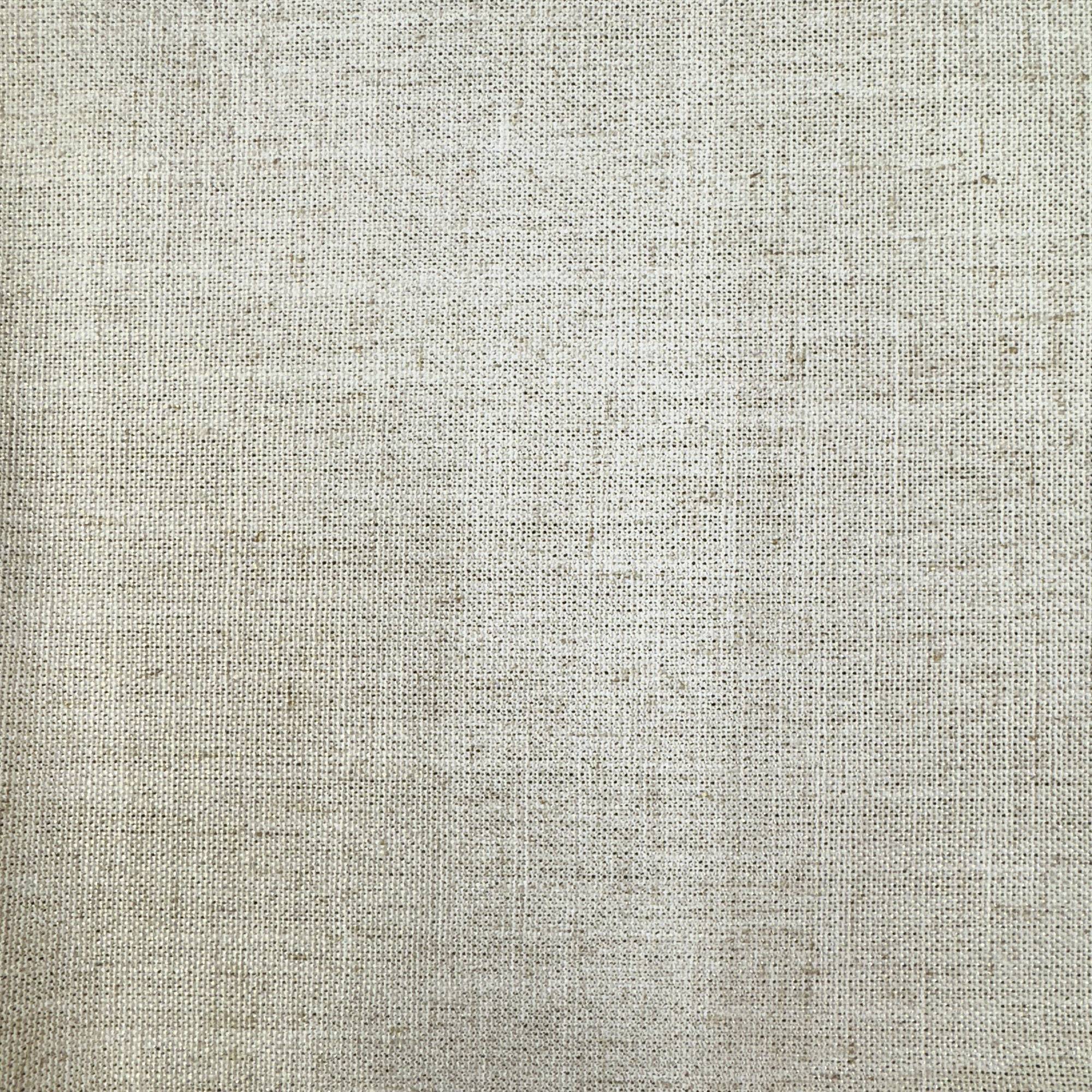 Shanna fabric in color Gold showcasing fabric solid linen look metallic fabric drapery & curtain fabric.