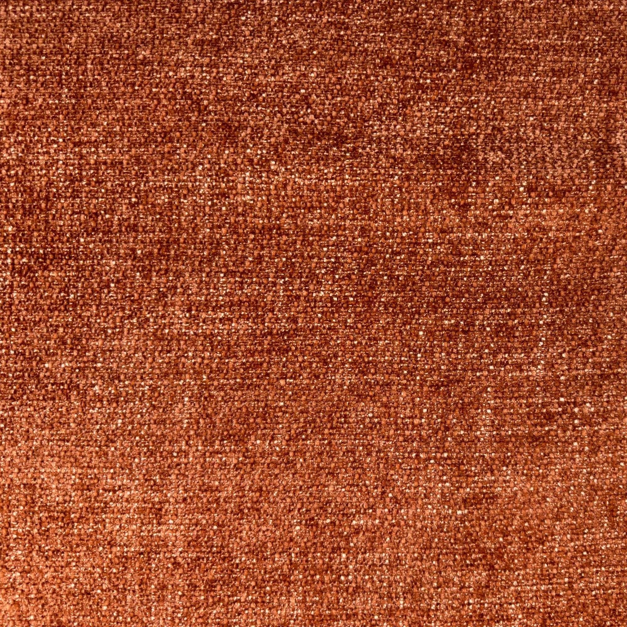 Tiesto fabric in color Brick showcasing fabric solid chenille upholstery fabric & drapery & curtain fabric.
