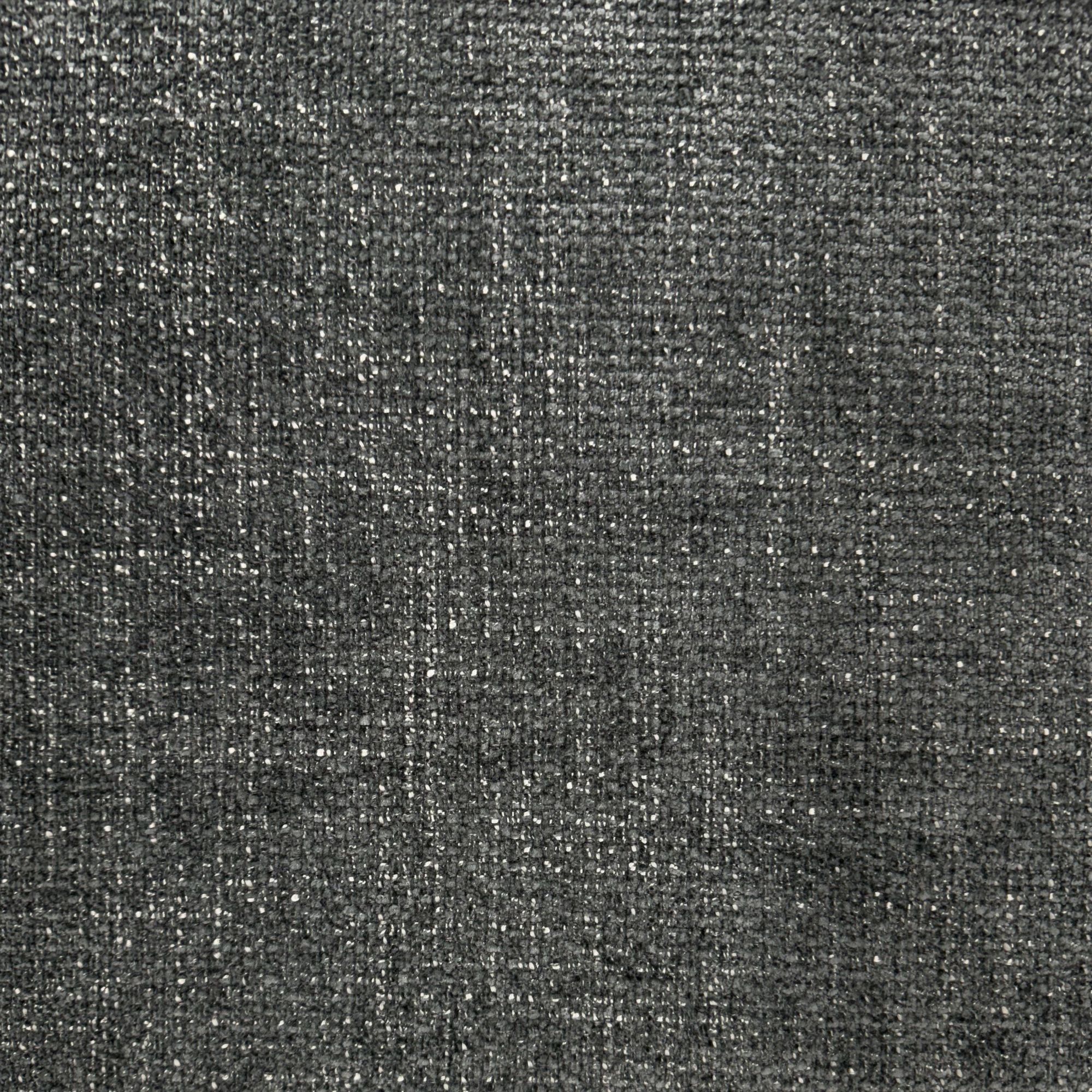 Tiesto fabric in color Charcoal showcasing fabric solid chenille upholstery fabric & drapery & curtain fabric.