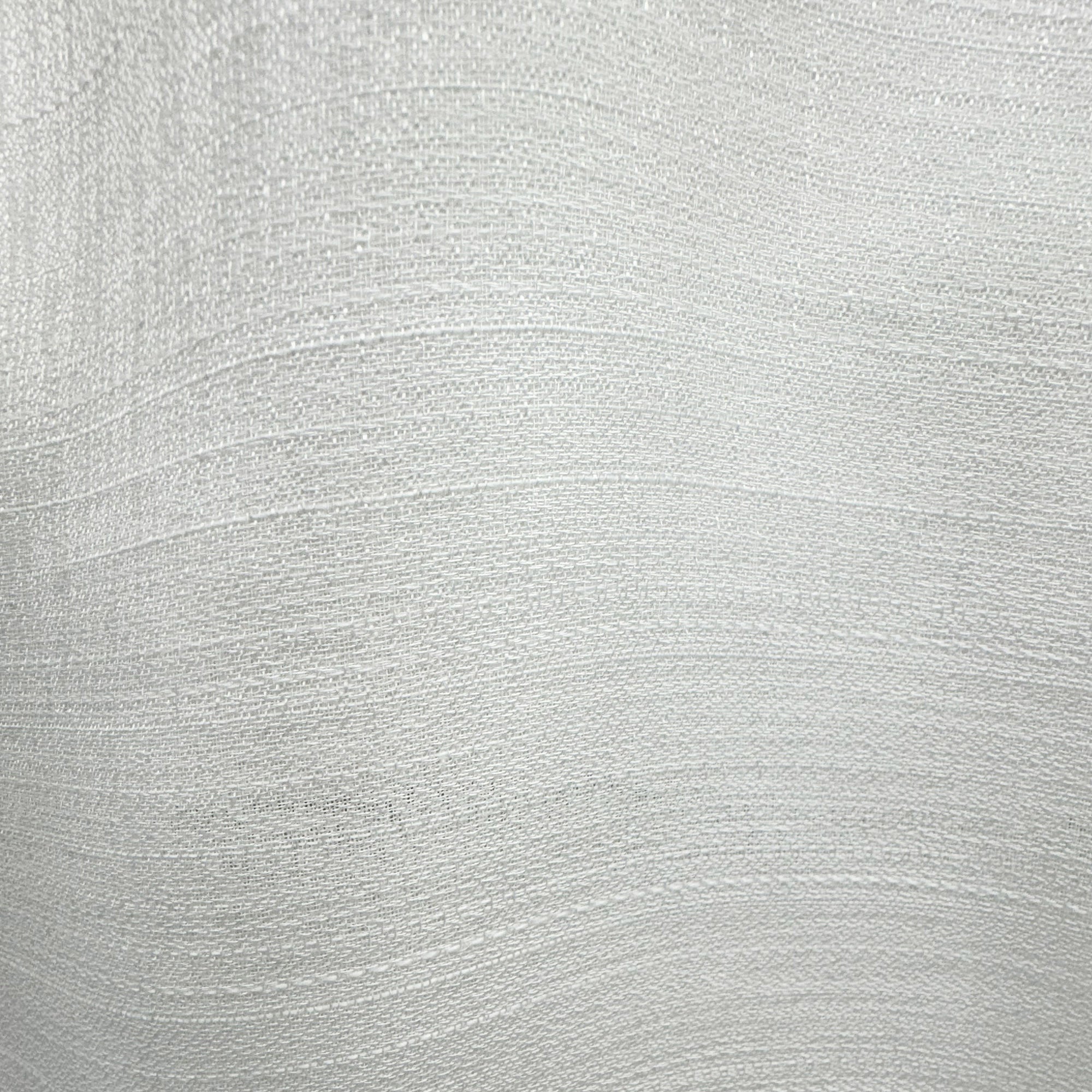 Tobey fabric in color White showcasing fabric solid sheer fabric drapery & curtain fabric.