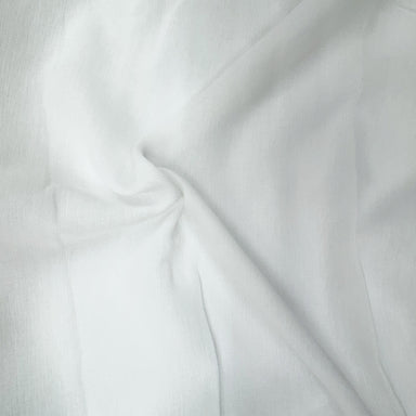 Tomer fabric in color White showcasing fabric solid sheer fabric drapery & curtain fabric.
