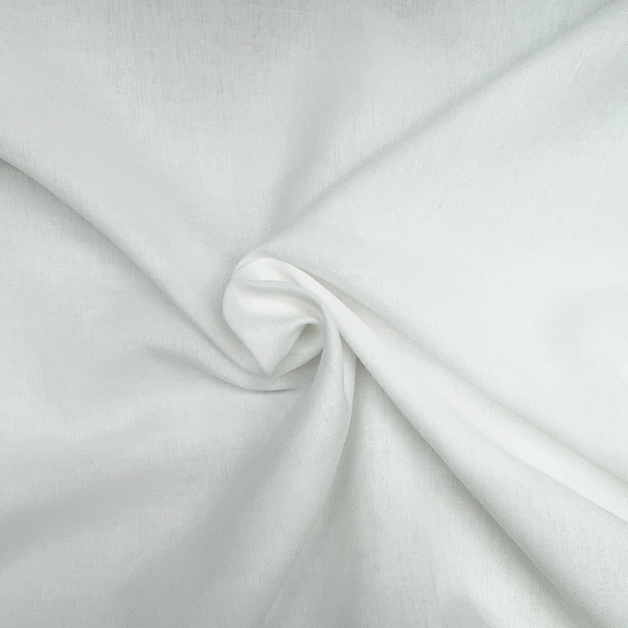 Turner fabric in color White showcasing fabric solid sheer fabric drapery & curtain fabric.