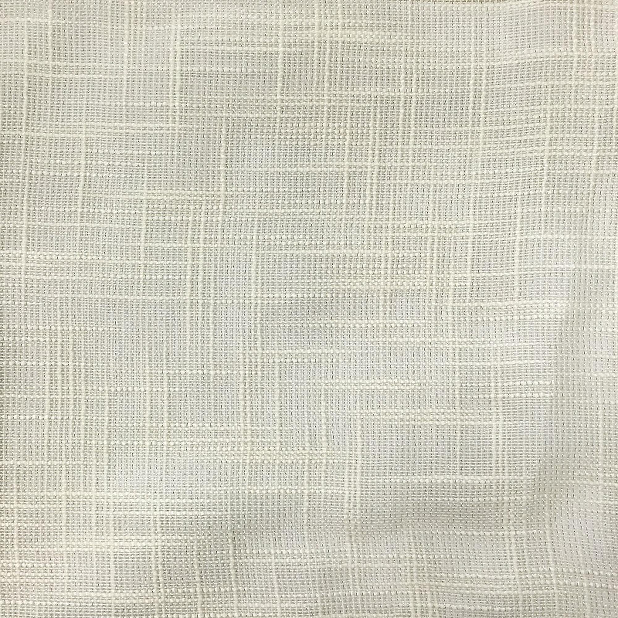 Zorro fabric in color Cream showcasing fabric solid textured linen look sheer drapery & curtain fabric.