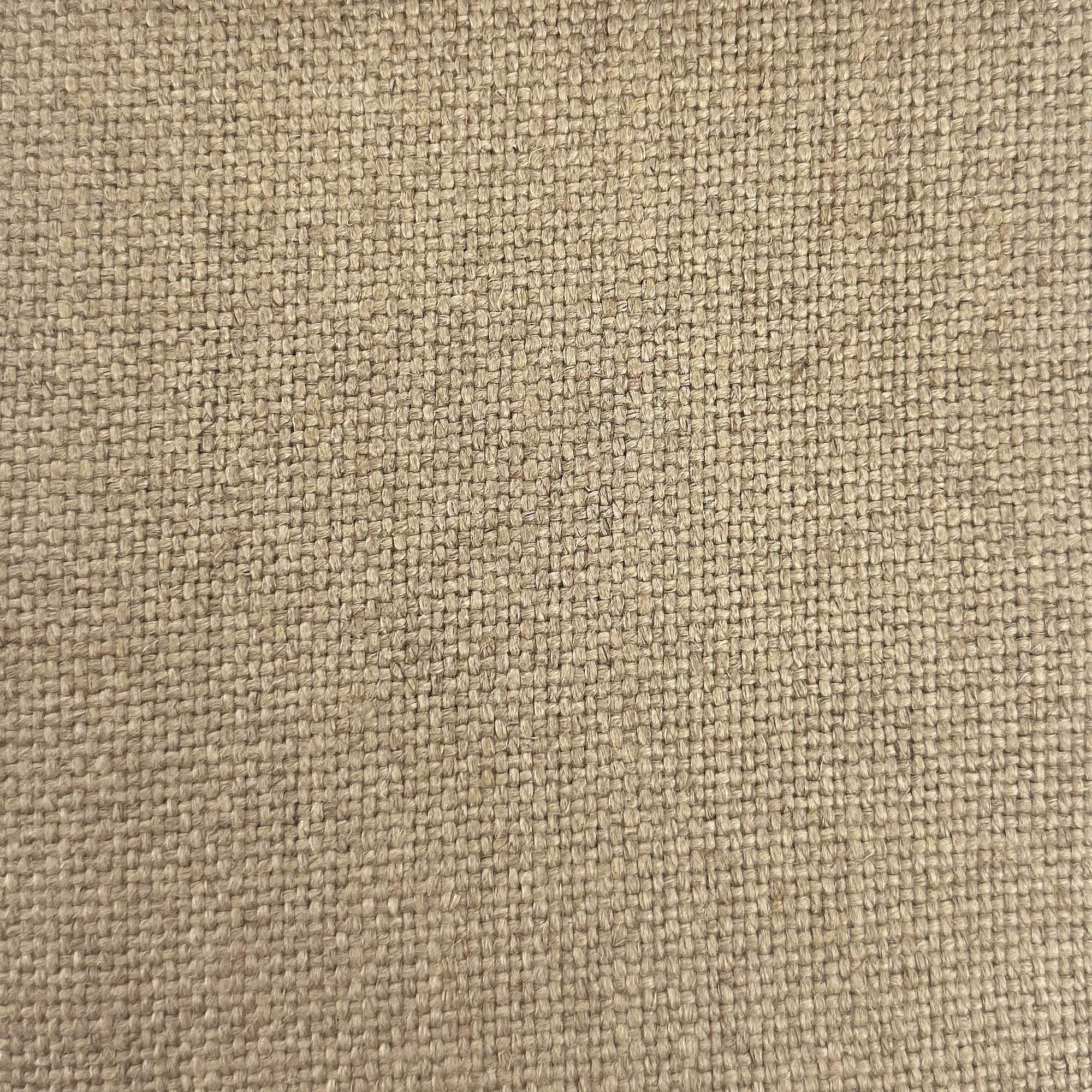 Alexa fabric in color Beige showcasing fabric solid 100% linen upholstery fabric.
