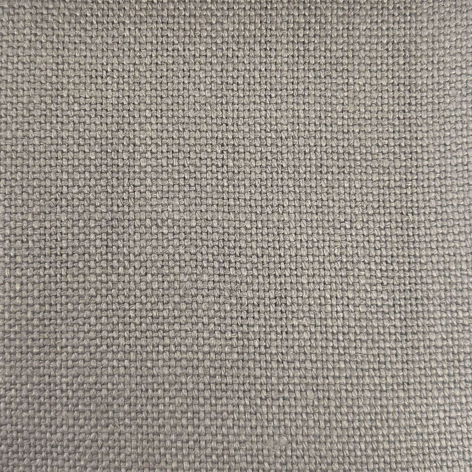 Alexa fabric in color Silver showcasing fabric solid 100% linen upholstery fabric.
