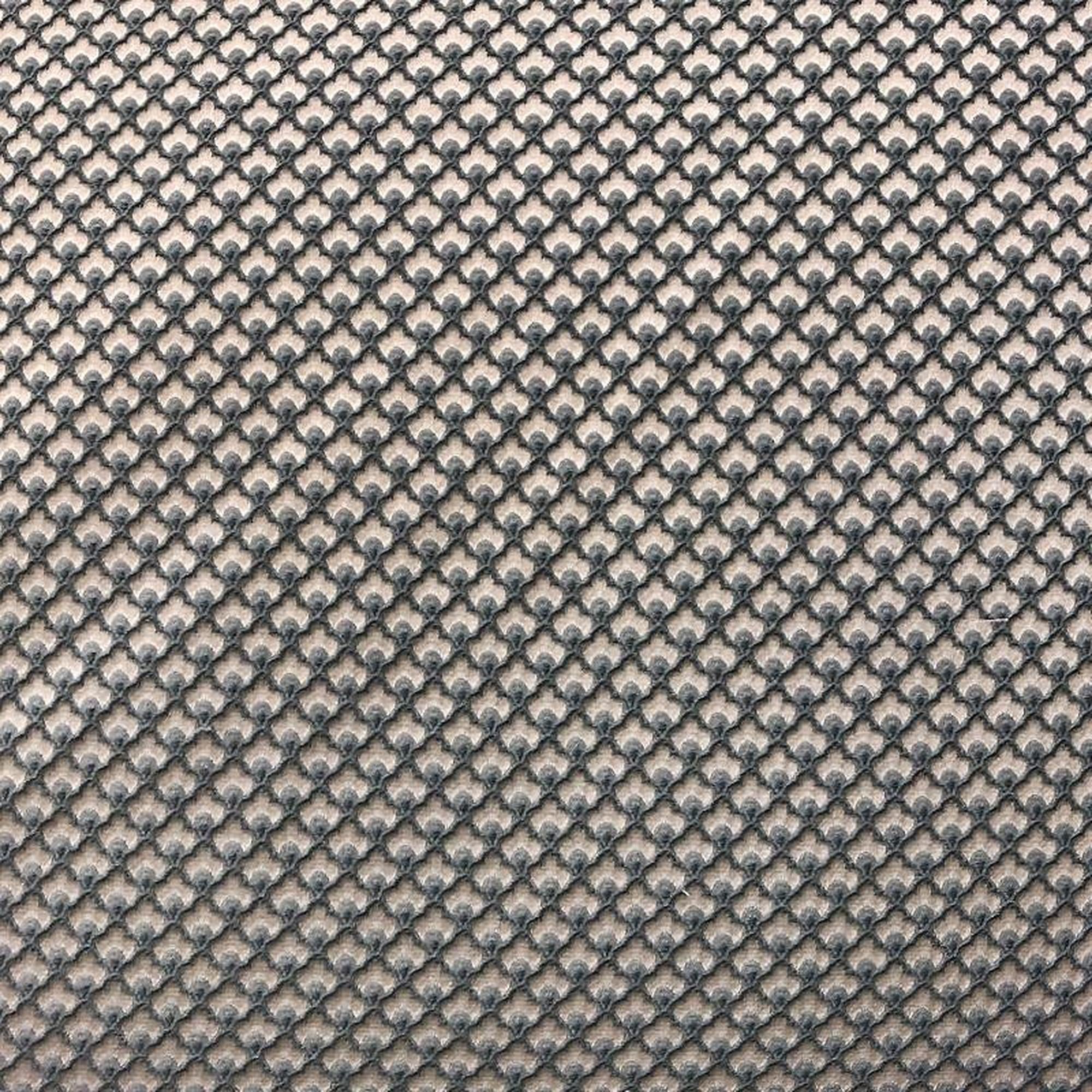 Amira fabric in color Ocean showcasing fabric two tone floral jacquard drapery & curtain fabric.