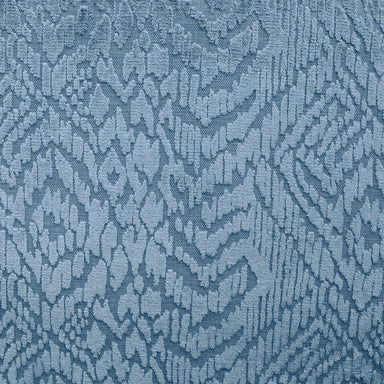 Blane fabric in color Denim showcasing fabric all over chenille on linen look upholstery fabric.