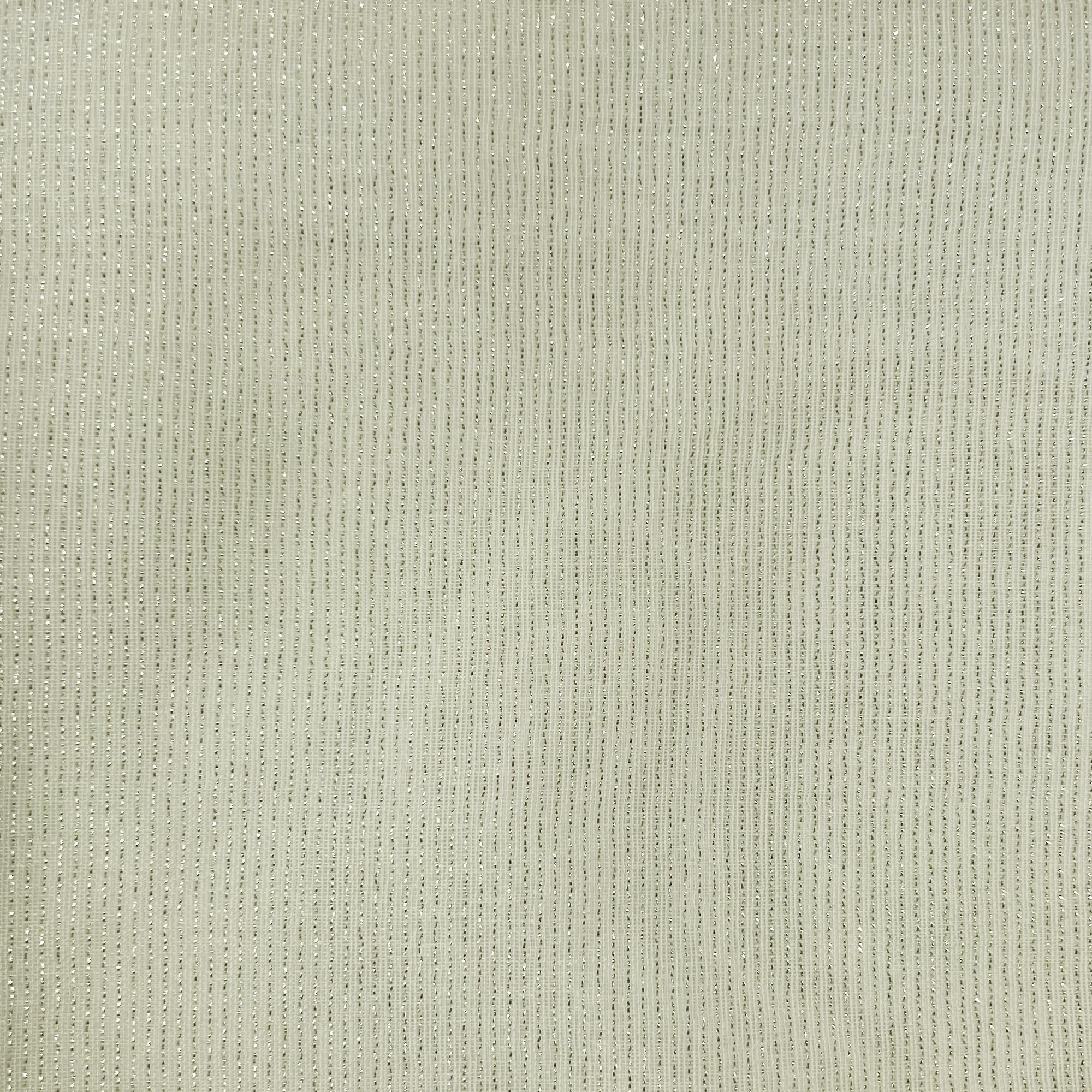 Brina fabric in color Champagne showcasing fabric metallic sheer drapery & curtain fabric.