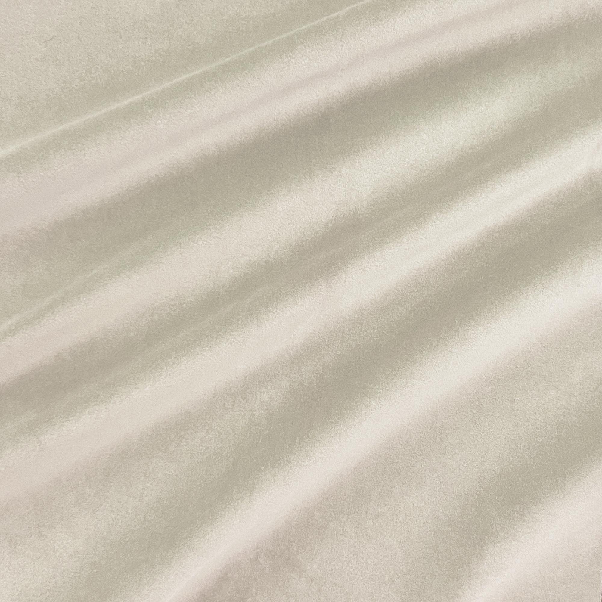 Caleb fabric in color Ivory showcasing fabric solid velvet with heavy backing upholstery fabric.