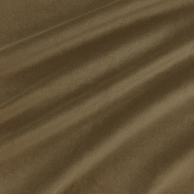 Caleb fabric in color Taupe showcasing fabric solid velvet with heavy backing upholstery fabric.