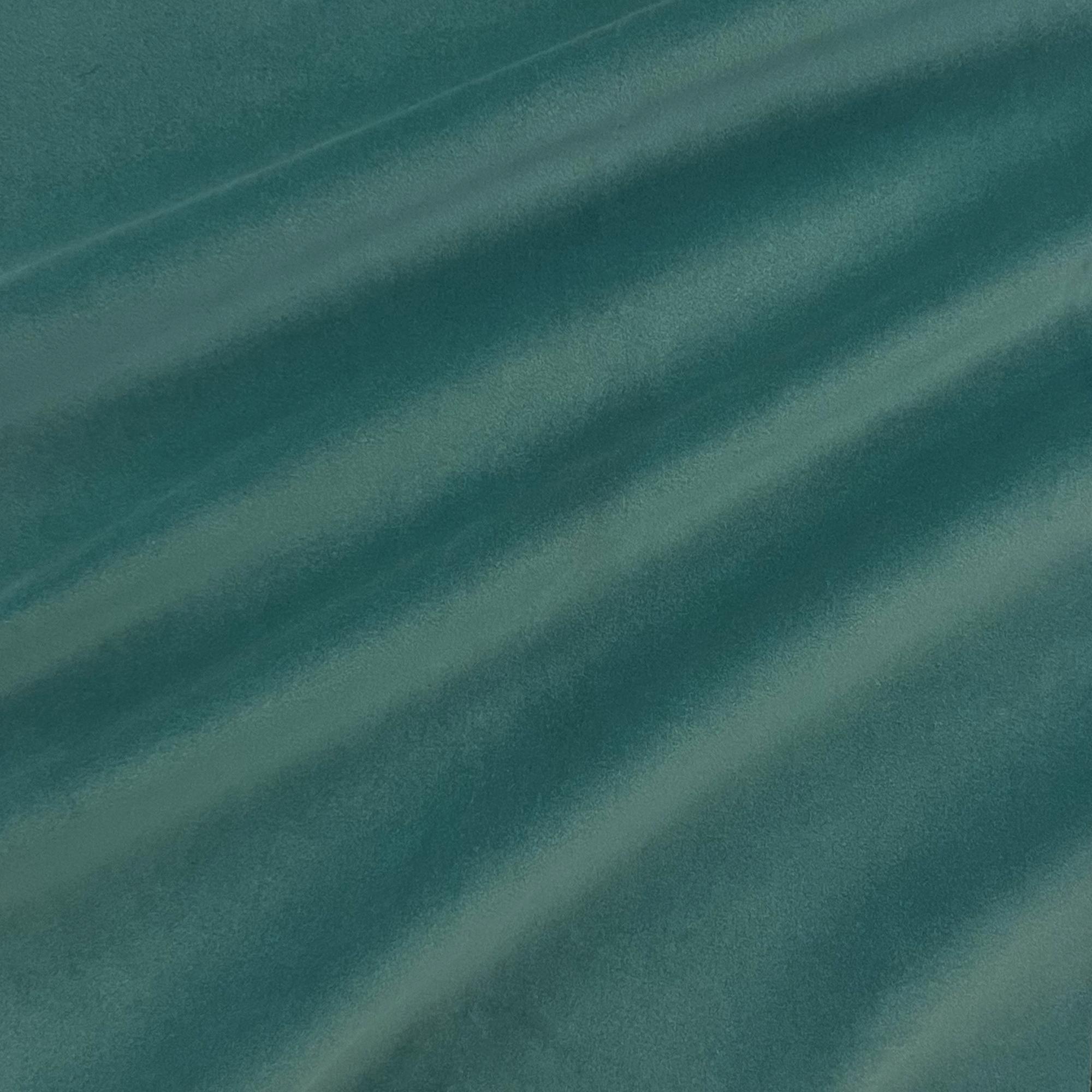 Caleb fabric in color Azure showcasing fabric solid velvet with heavy backing upholstery fabric.