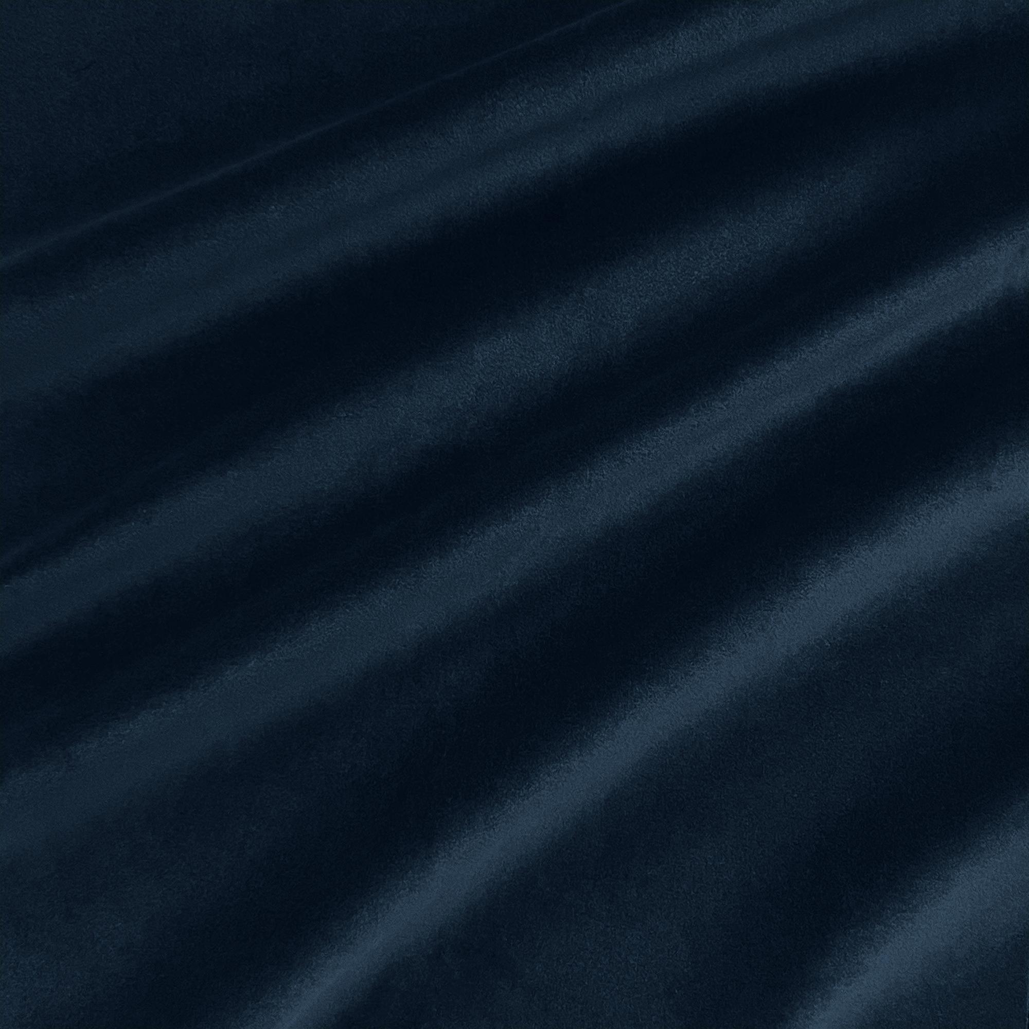 Caleb fabric in color Navy showcasing fabric solid velvet with heavy backing upholstery fabric.